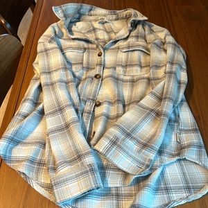 Very good used condition Hollister flannel size M